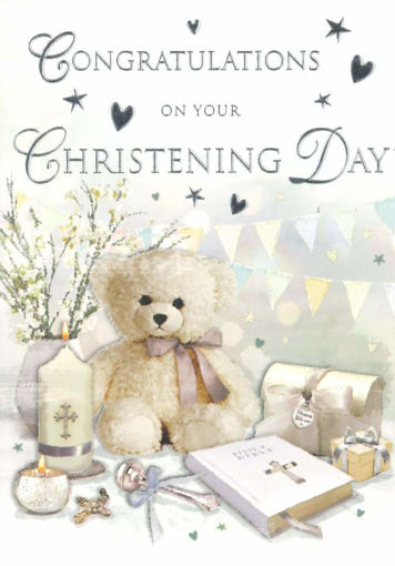 Picture of CONGRATULATIONS ON YOUR CHRISTENING DAY